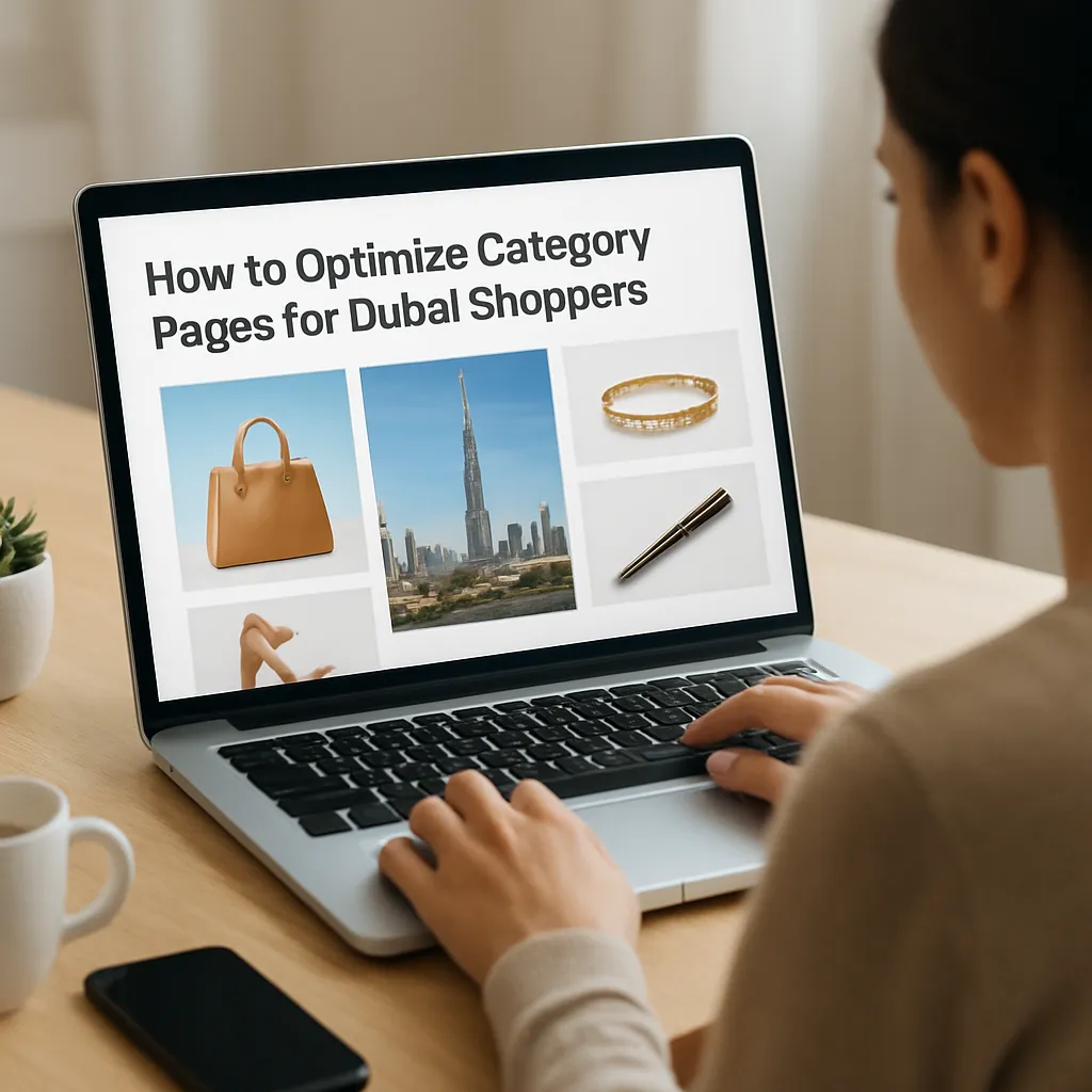 How to Optimize Category Pages for Dubai Shoppers