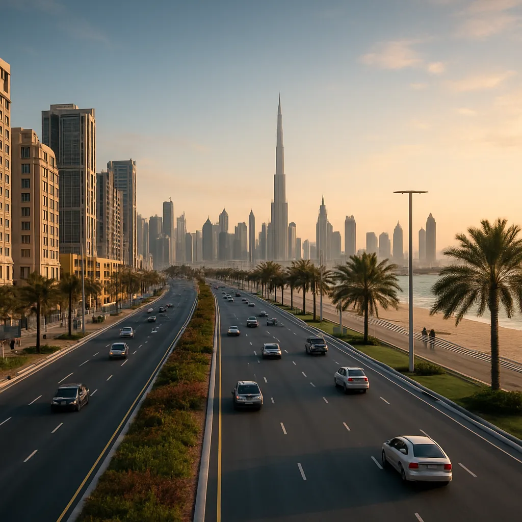 Jumeirah Beach Road Strip