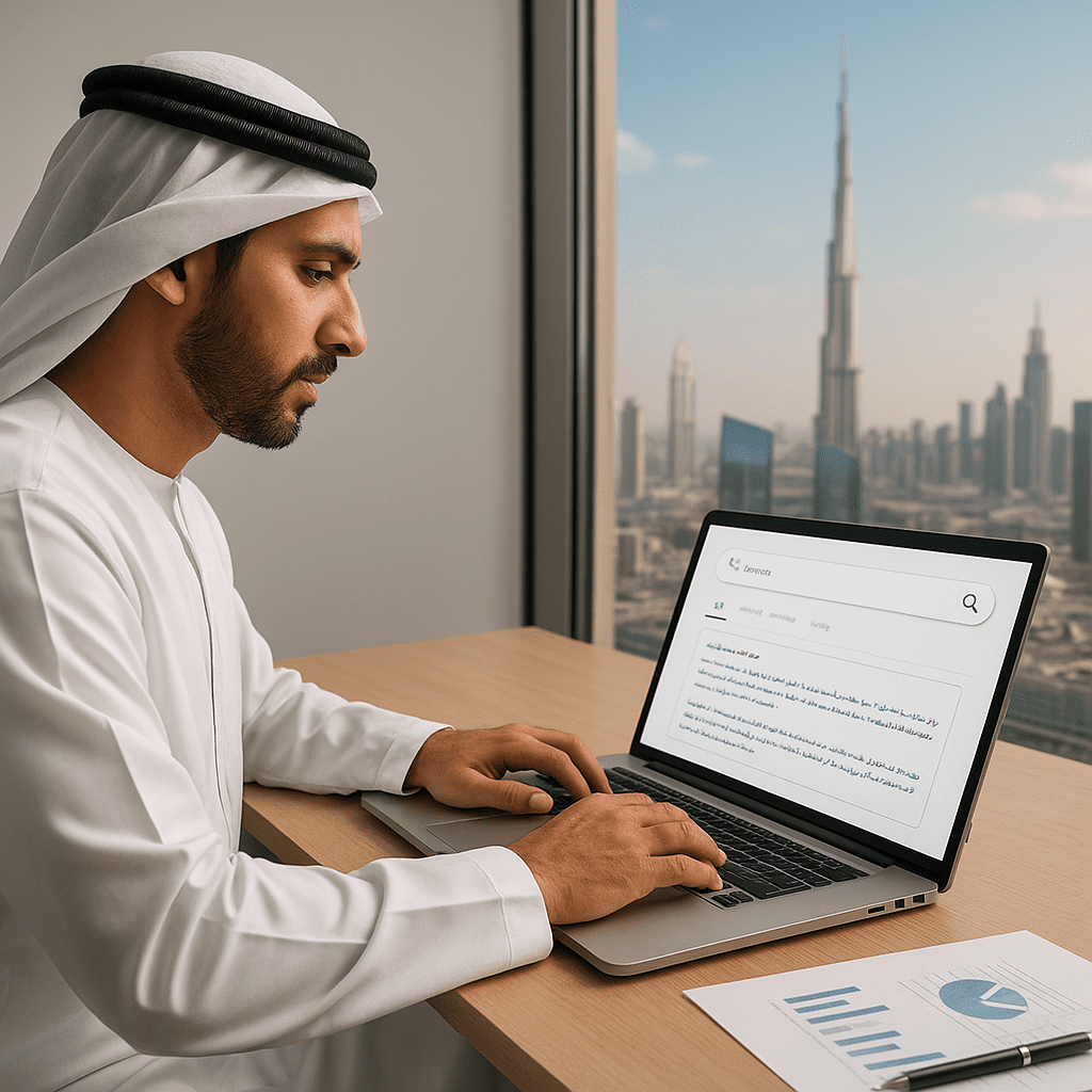 Optimizing for Arabic Search Queries in Dubai