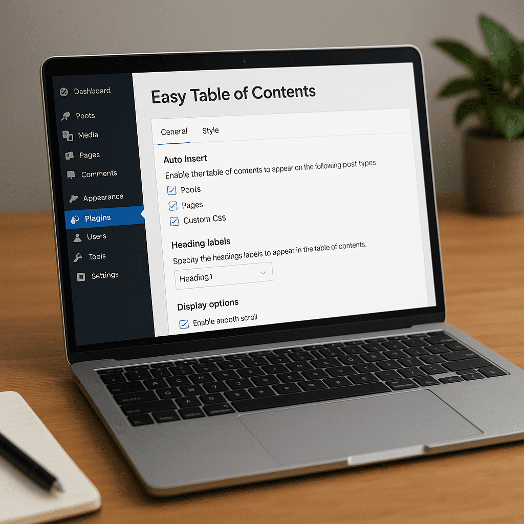 Easy Table of Contents