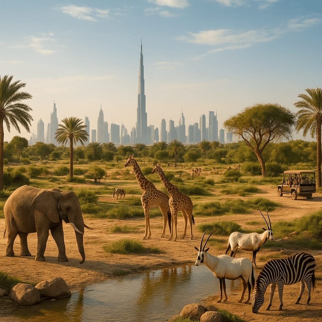 Dubai Safari Park Area