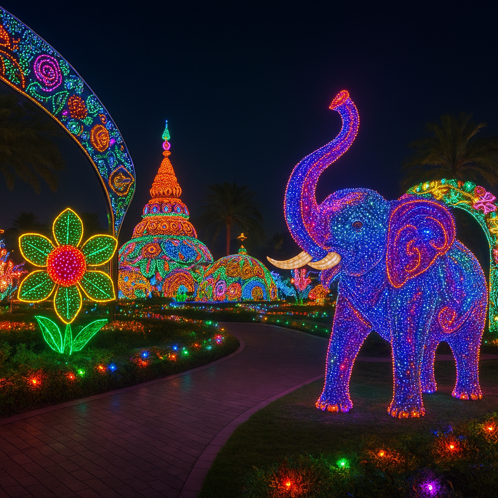 Dubai Garden Glow Area