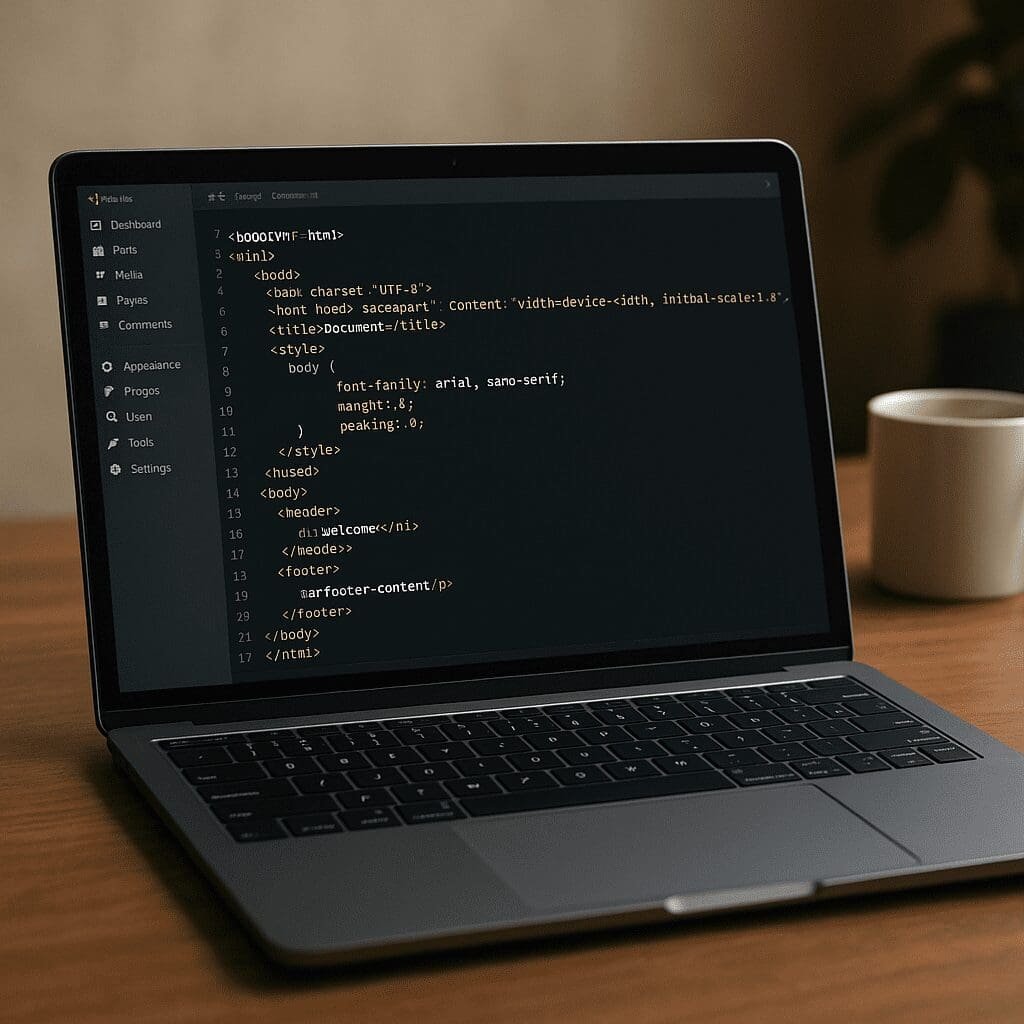 Header Footer Code Manager