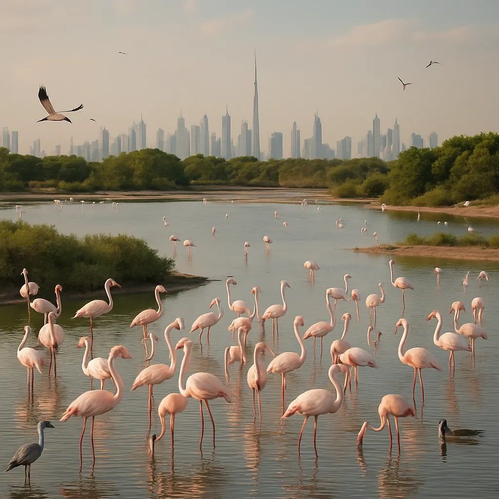 Ras Al Khor Wildlife Sanctuary Area