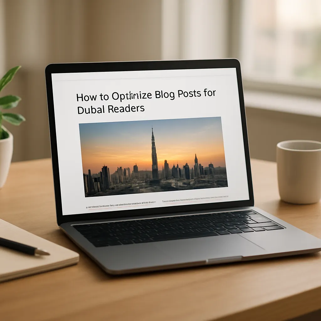 How to Optimize Blog Posts for Dubai Readers