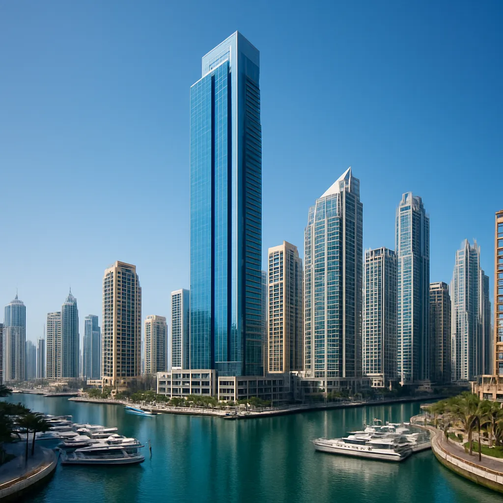 Grand Bleu Tower Area